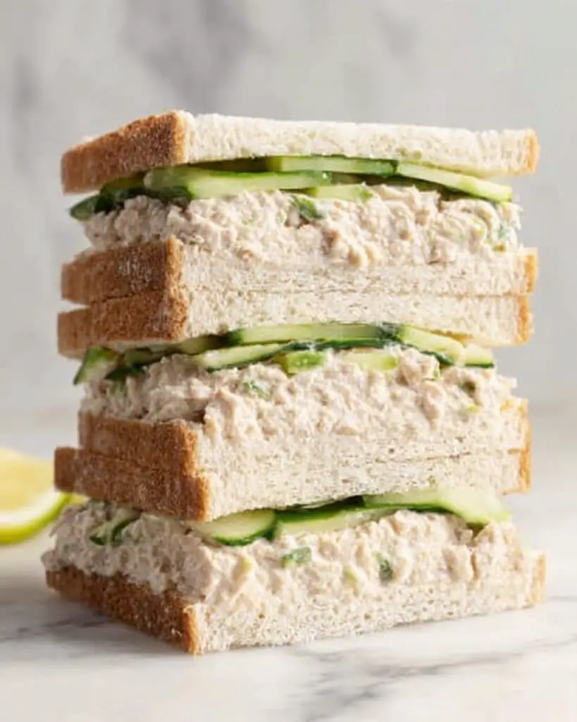 Tuna Cucumber Sandwich Recipe