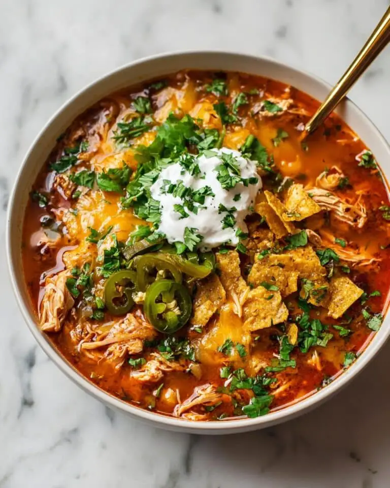 Healthy Chicken Tortilla Soup Recipe