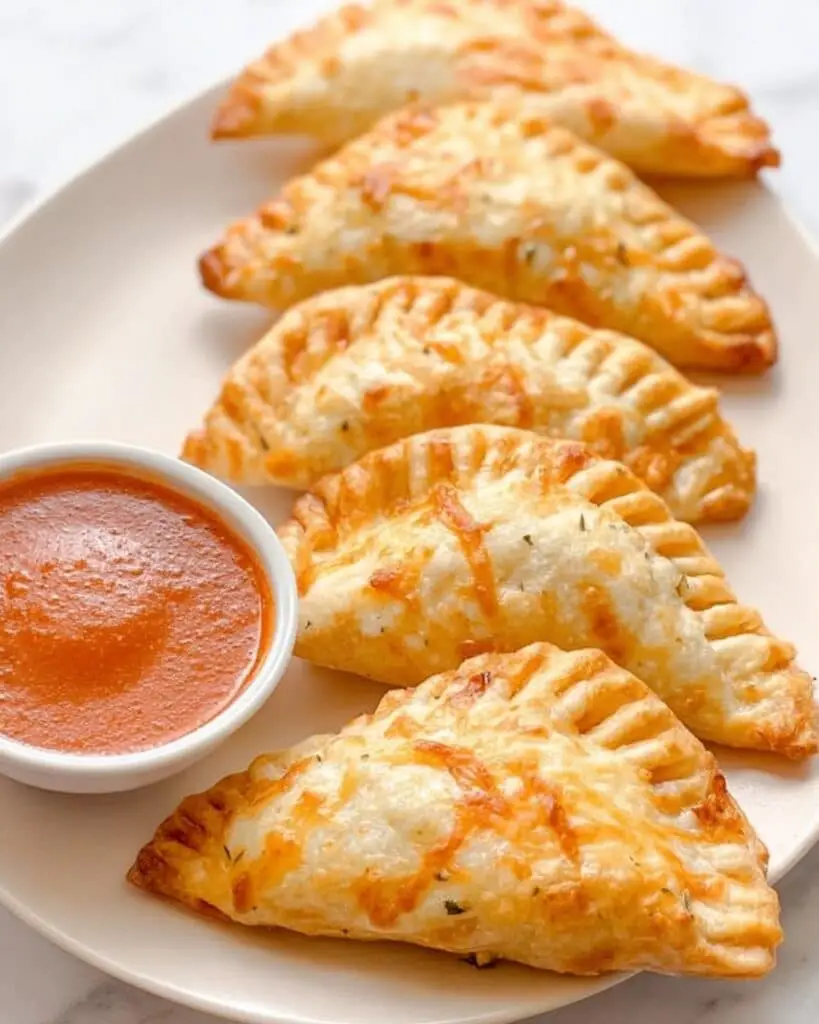 Homemade Easy Cheesy Pizza Pockets Recipe
