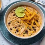 White Chicken Chili with Cream Cheese Recipe