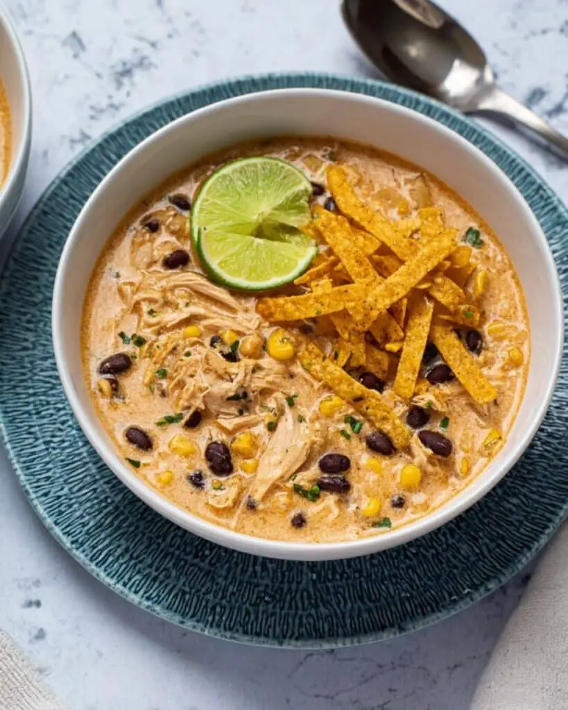 White Chicken Chili with Cream Cheese Recipe