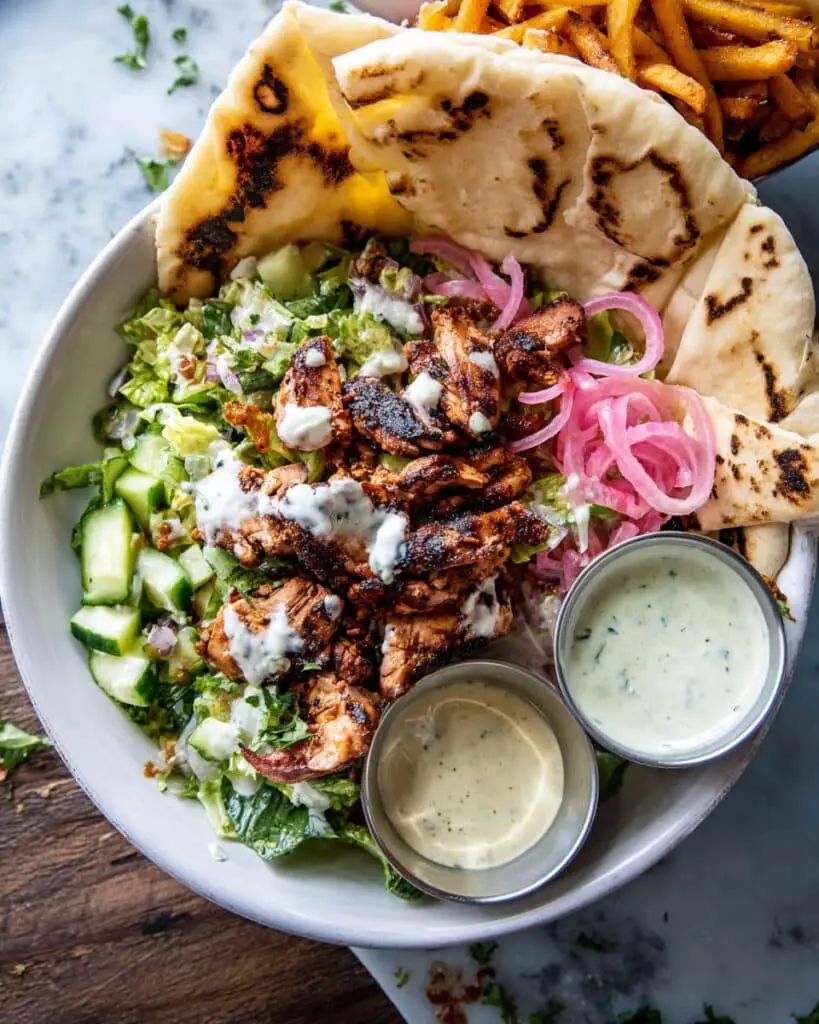 Greek Chicken Tzatziki Bowls Recipe
