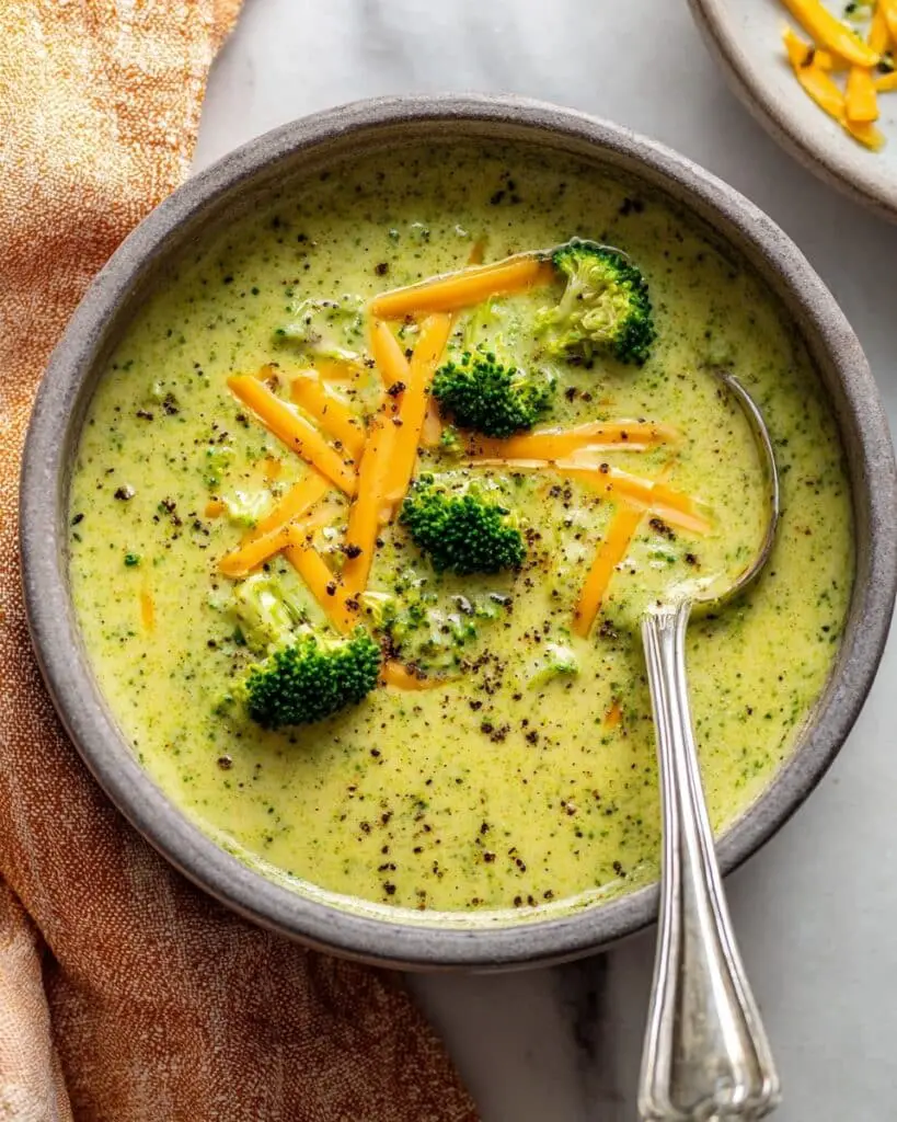 Broccoli Cheddar Soup Recipe