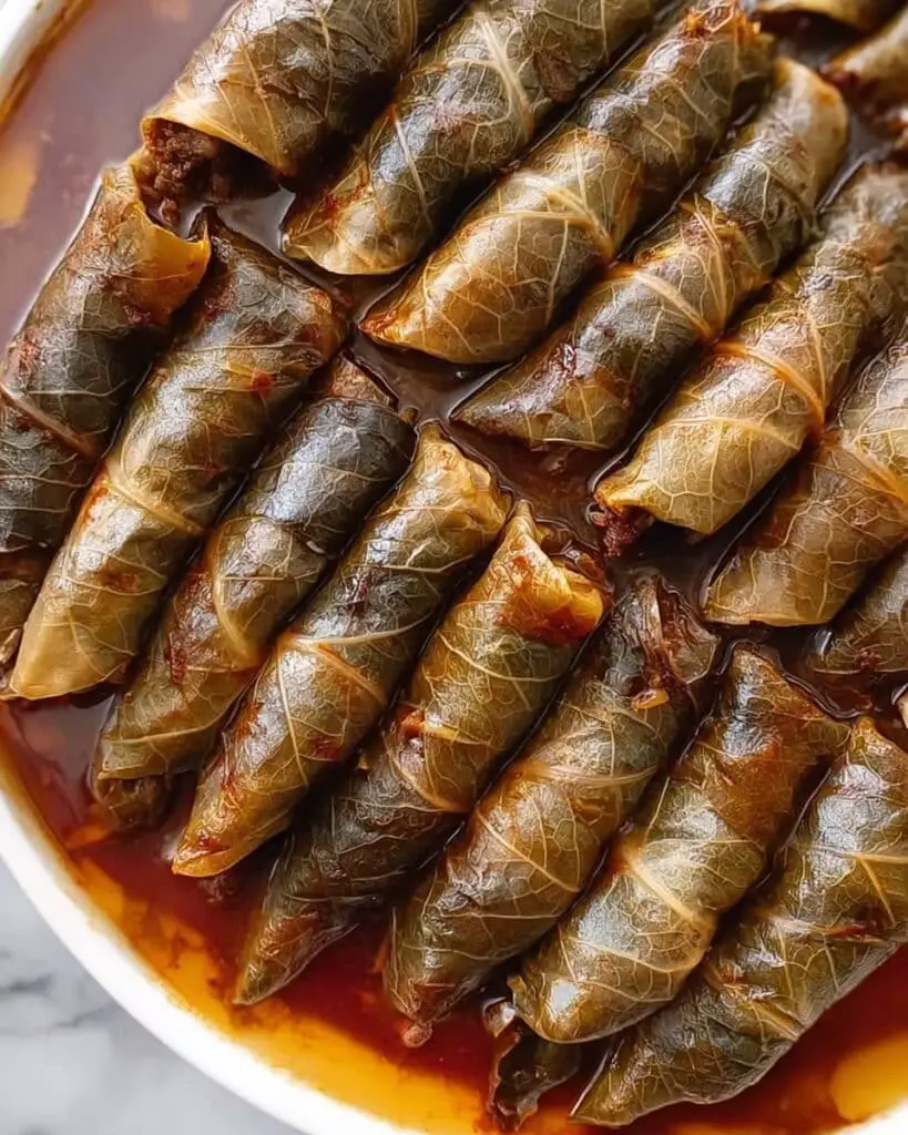 Elegant Stuffed Leeks with Rice and Beef Recipe