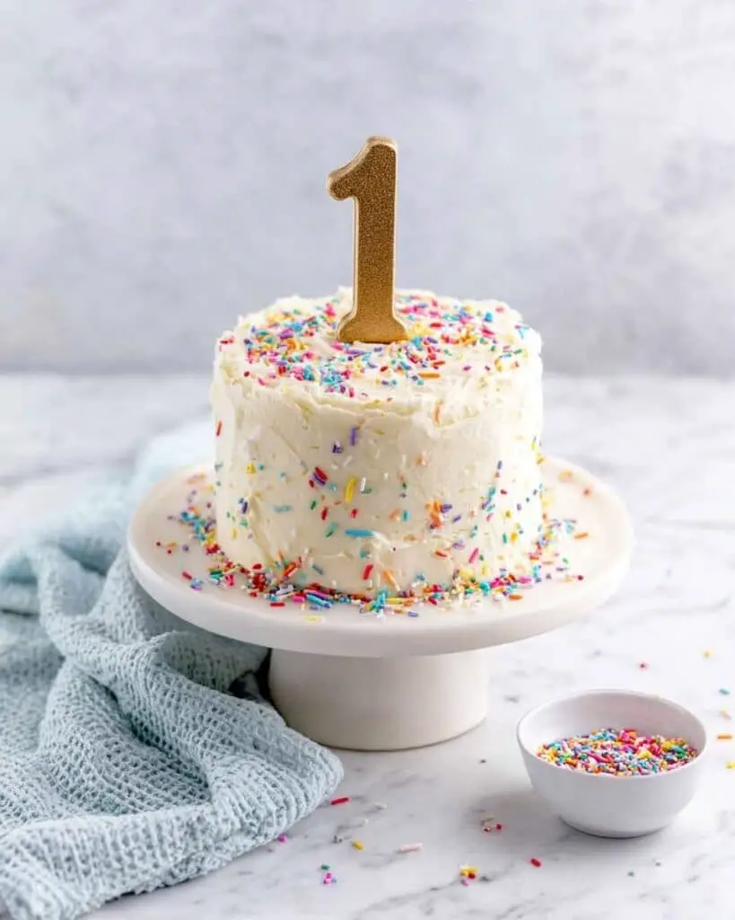Maple Coconut Cream Cupcakes for First Birthday Recipe