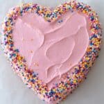 Homemade Heart-Shaped Cake Recipe