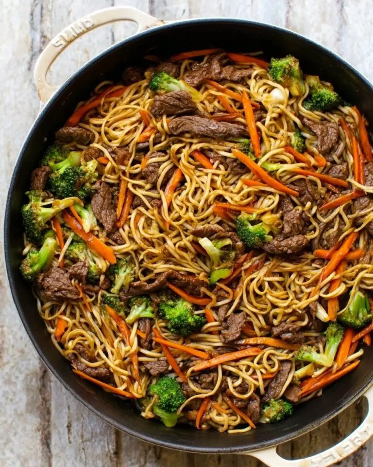 Beef Lo Mein Recipe