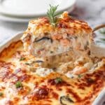 Seafood Lasagna with Bechamel and Ricotta Recipe