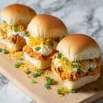 Slow-Cooker Buffalo Chicken Sliders Recipe