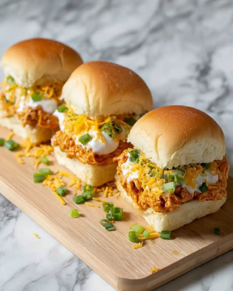 Slow-Cooker Buffalo Chicken Sliders Recipe