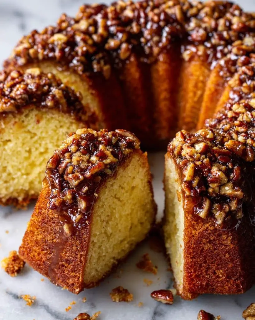 Pecan Upside Down Cake Recipe