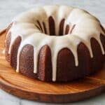 Gingerbread Bundt Cake with Maple Glaze Recipe