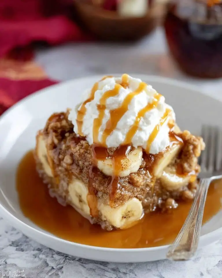 Brown Sugar Banana French Toast Casserole Recipe