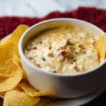 Crock-Pot Spicy Beef Queso Dip Recipe