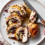 Stuffed Chicken Breasts with Cranberry and Brie Recipe