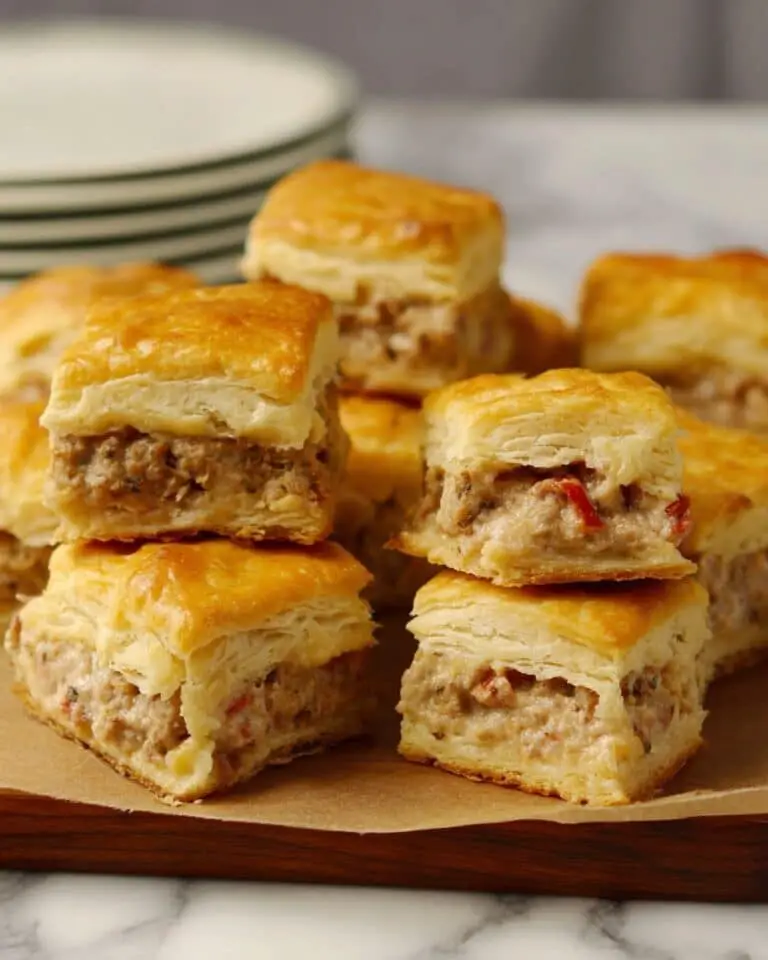 3-Ingredient Crescent Sausage Bites Recipe