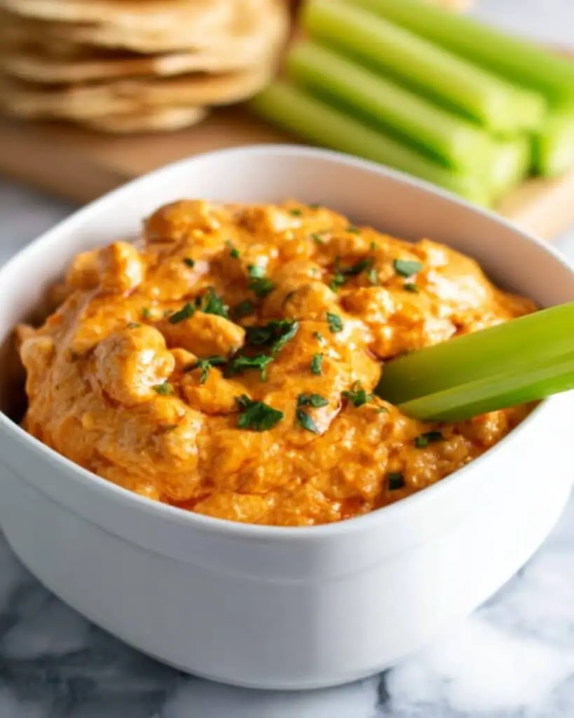 Crockpot Buffalo Chicken Dip Recipe