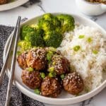 Easy Korean BBQ Meatballs Recipe