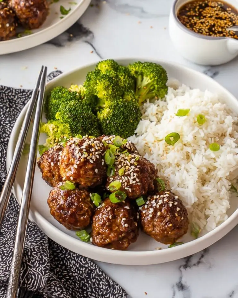 Easy Korean BBQ Meatballs Recipe