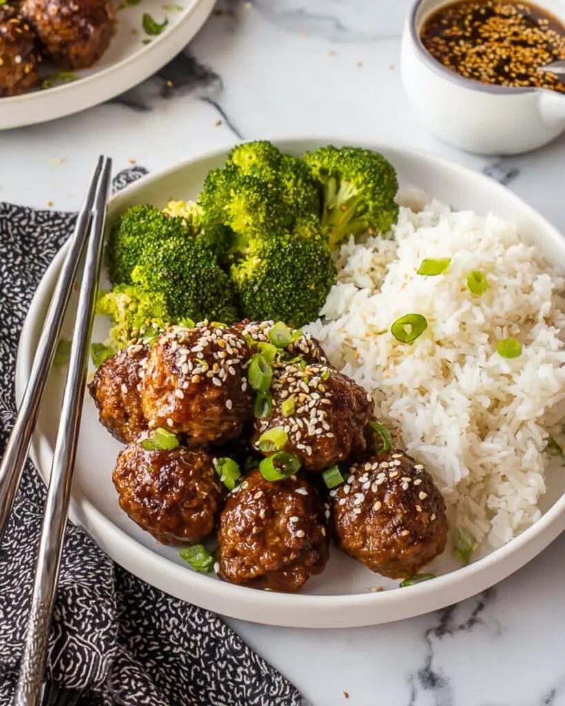 Easy Korean BBQ Meatballs Recipe