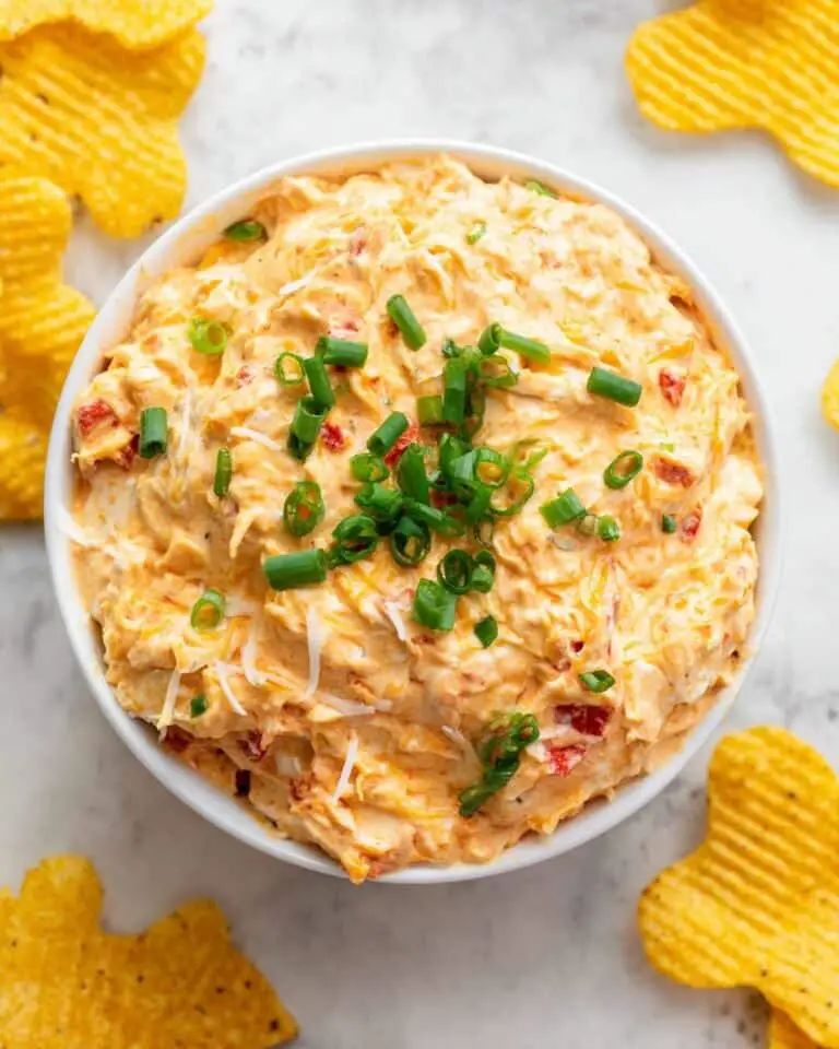 Crockpot Queso Chicken Dip or Meal Recipe