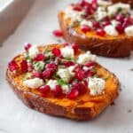 Sweet Potato Bites With Honey and Feta Recipe