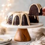 Chocolate Espresso Bundt Cake with Coffee-Infused Frosting Recipe