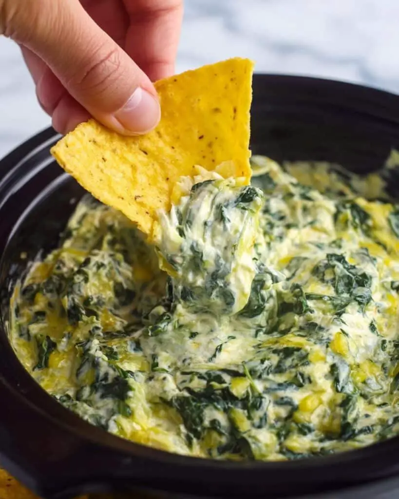 Crock Pot Spinach Artichoke Dip Recipe