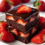 Chocolate Covered Strawberry Brownies Recipe