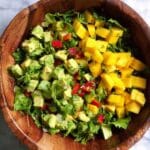 The Best Mango Avocado Salad (Healthy & Nourishing) Recipe