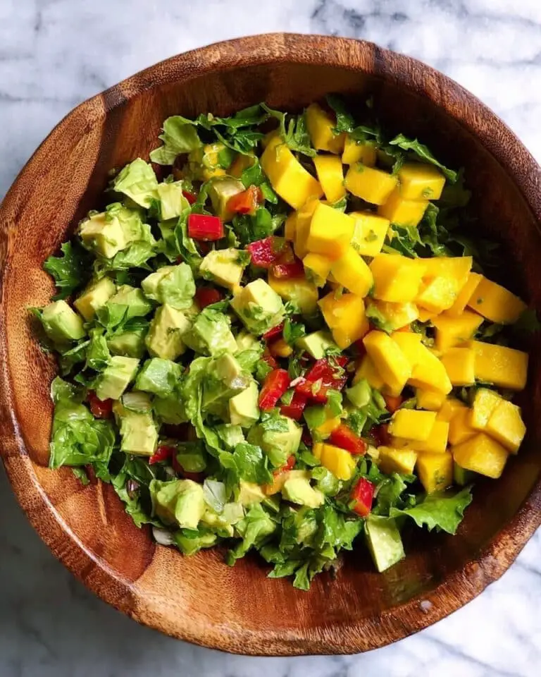 The Best Mango Avocado Salad (Healthy & Nourishing) Recipe