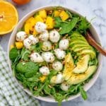 Rucola-Mango-Salat mit Pinienkernen Recipe