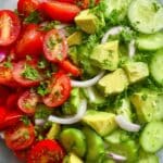 Simple Avocado Salad Recipe
