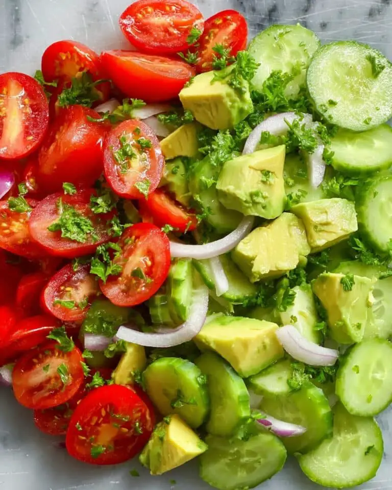 Simple Avocado Salad Recipe