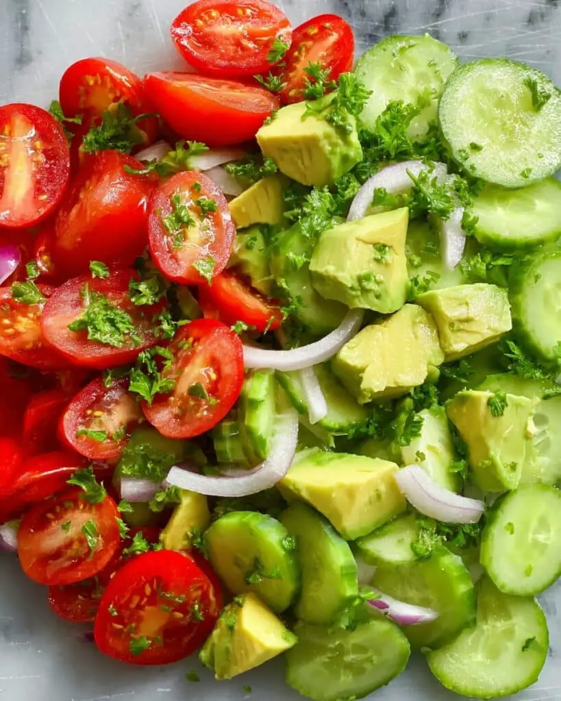 Simple Avocado Salad Recipe