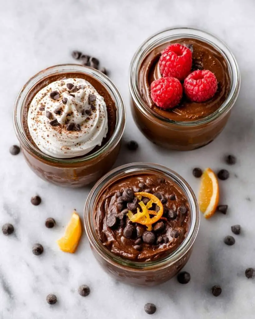 Raw Chocolate Avocado Pudding (3 Flavors) Recipe