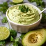 Avocado Lime Crema Recipe