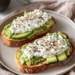 Creamy Cottage Cheese Avocado Toast Recipe