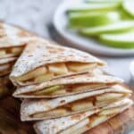 Spiced Apple Quesadillas Recipe