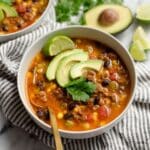The Easiest Creamy Taco Soup Recipe