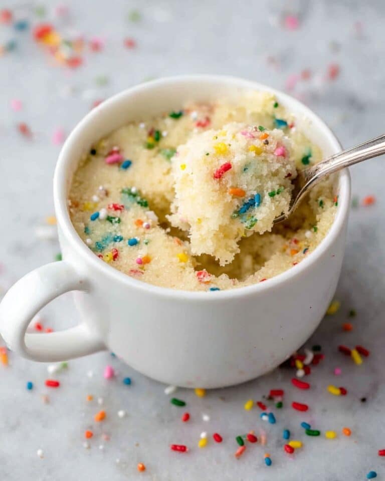 Vanilla Mug Cake Recipe