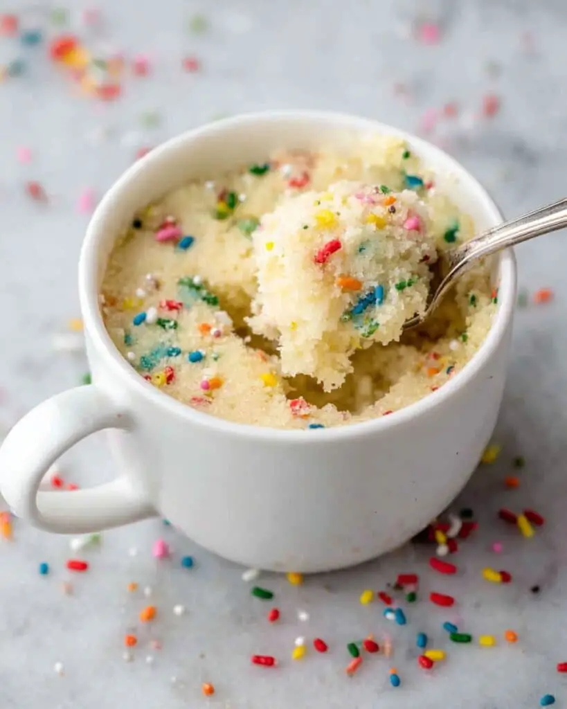 Vanilla Mug Cake Recipe