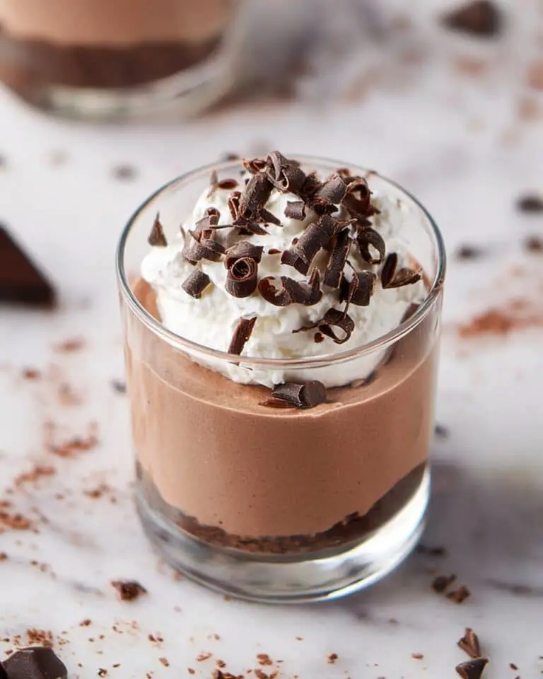 Chocolate Mousse (No Eggs) Recipe