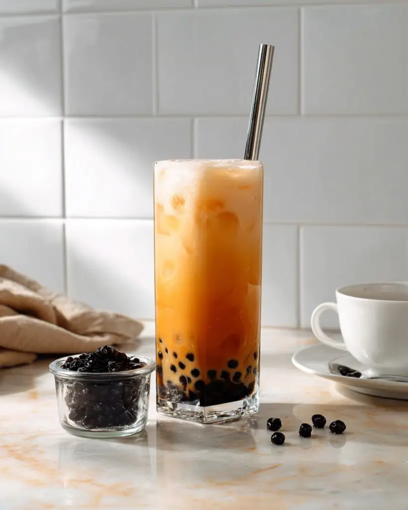 Thai Milk Tea Boba Recipe