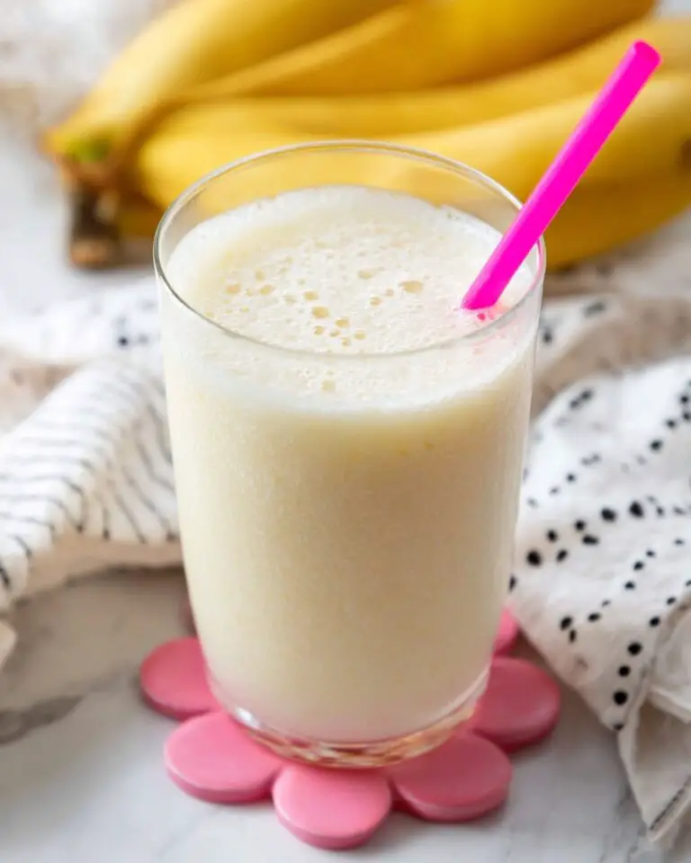 Korean Banana Milk (Banana Uyu) Recipe