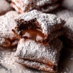 Chocolate Beignets with Rich Chocolate Filling and Cocoa Dusting Recipe