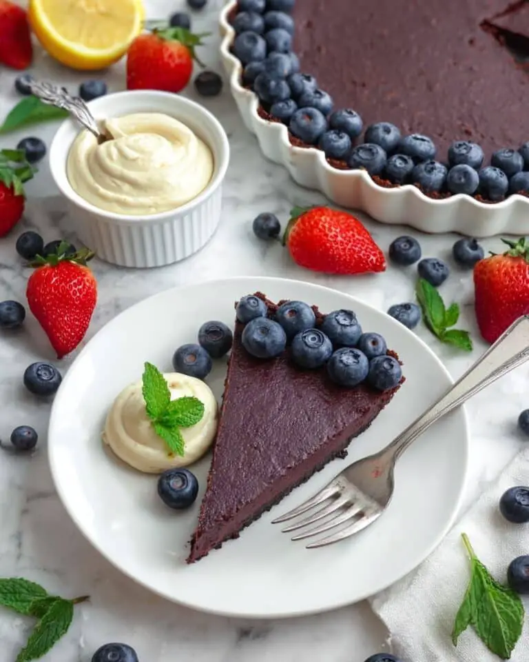 Raw Vegan Blueberry Pie Recipe