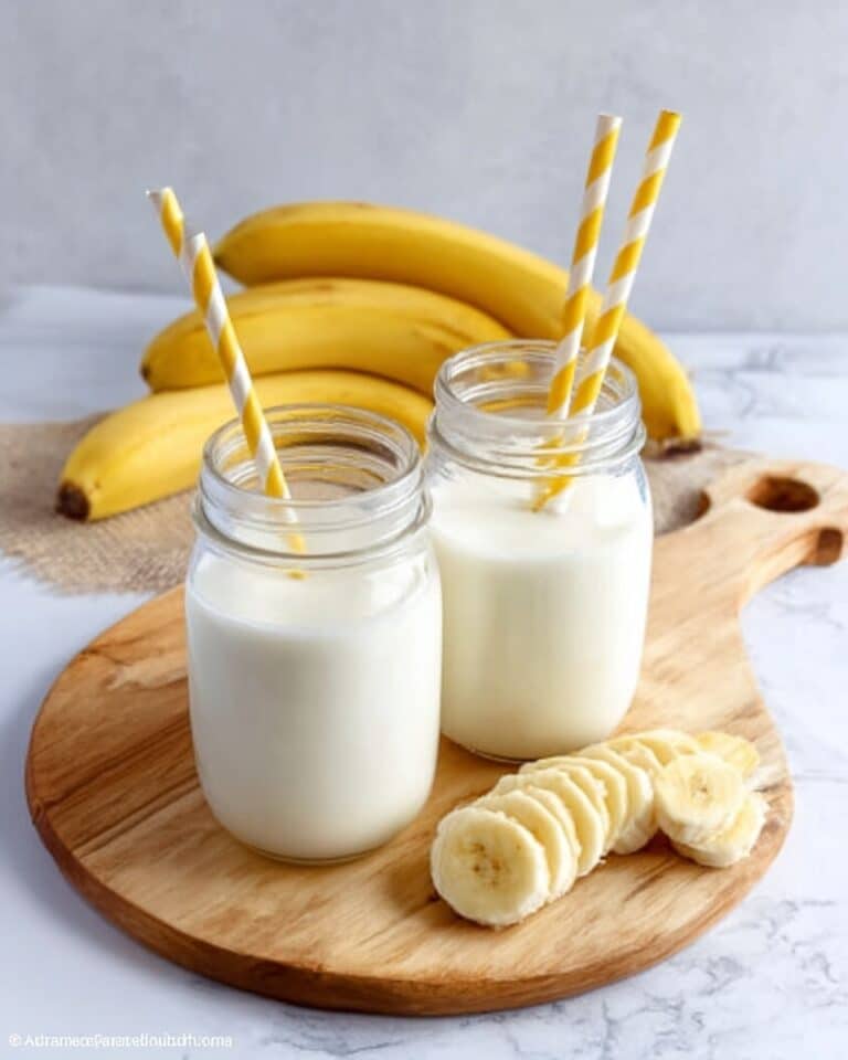 Easy Korean Banana Milk Recipe