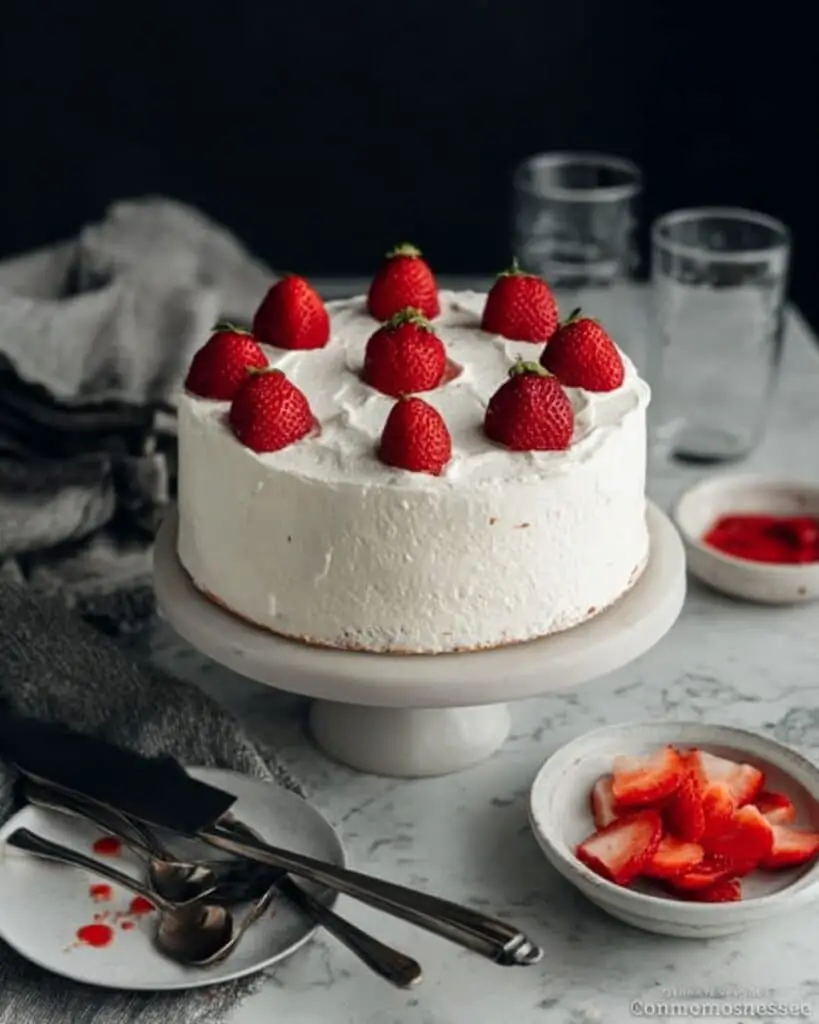 Japanese Strawberry Cake Recipe