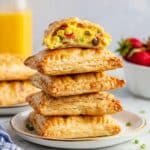 Homemade Breakfast Hot Pockets with Sausage and Cheddar Recipe